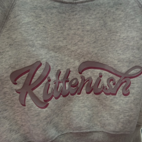 Cropped sweatshirt - Picture 2 of 5